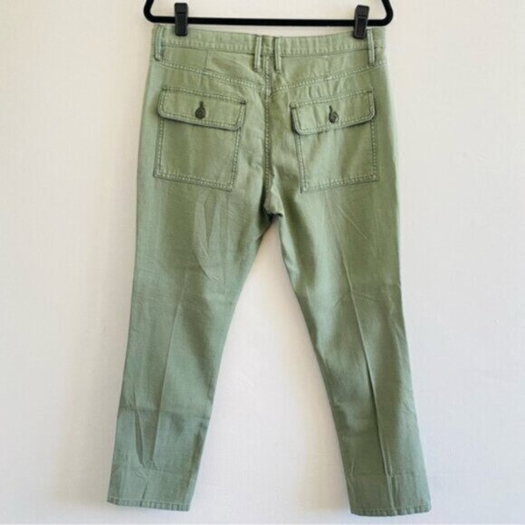 FRAME Denim Le Beau Boyfriend Jeans 27 Canteburry Wash 100% Cotton Pants $275 - Picture 3 of 12